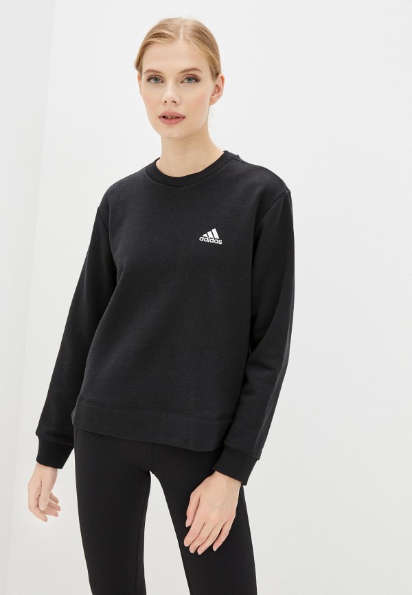 

Свитшот adidas, Черный, W SL FL CRO SWT