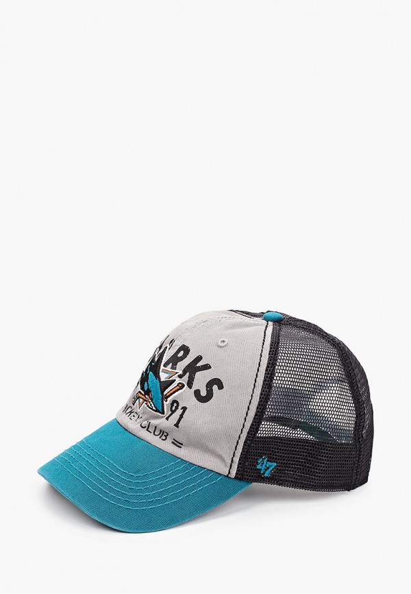 

Бейсболка '47 Brand, Разноцветный, NHL San Jose Sharks