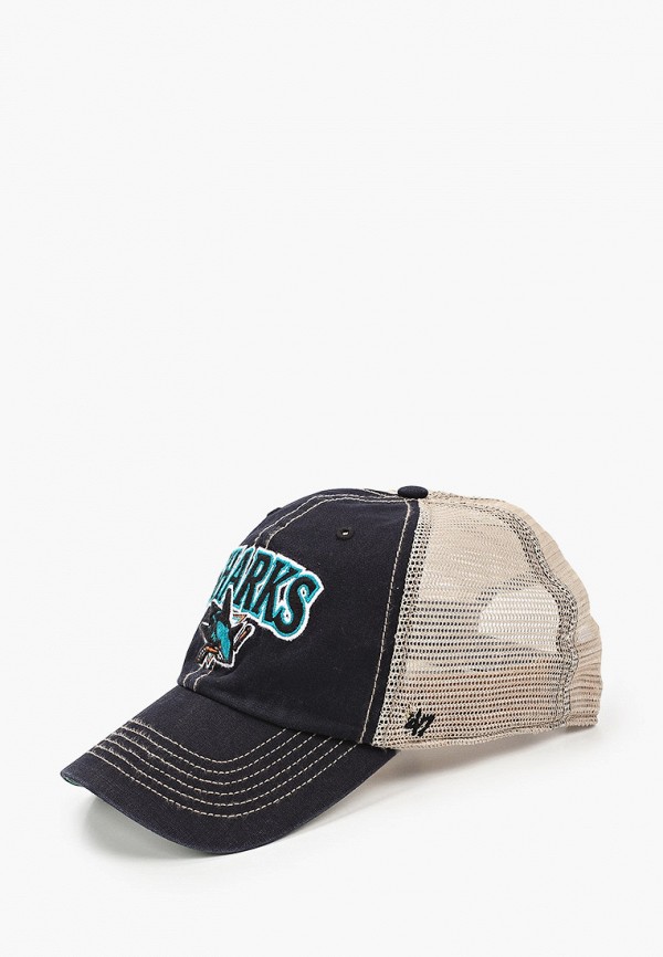 

Бейсболка '47 Brand, Черный, NHL San Jose Sharks