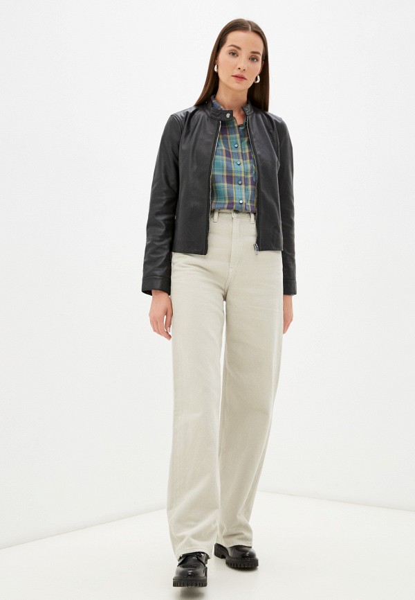 фото Куртка кожаная tommy hilfiger