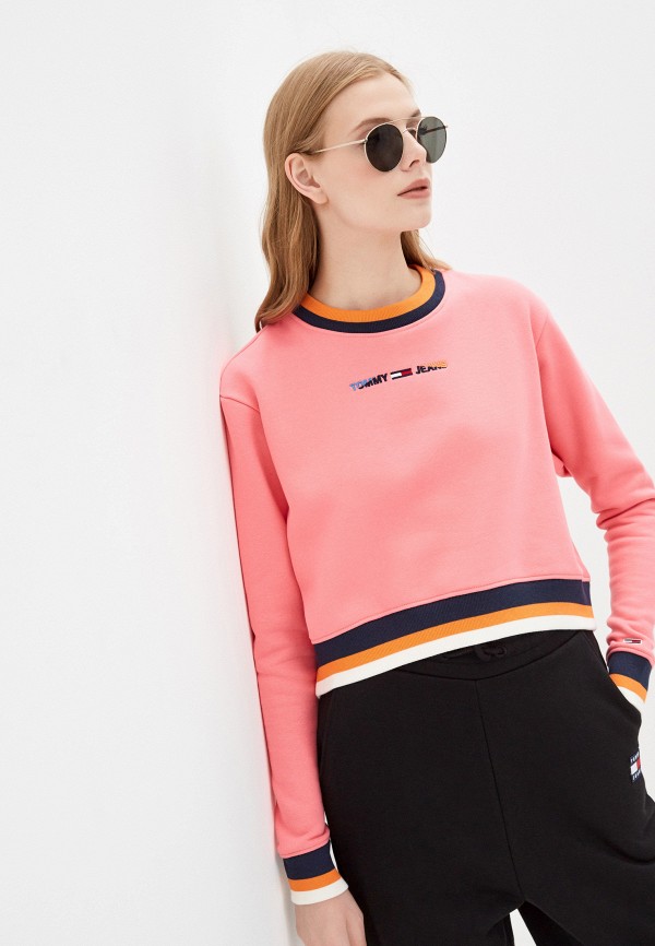 

Свитшот Tommy Jeans, Розовый
