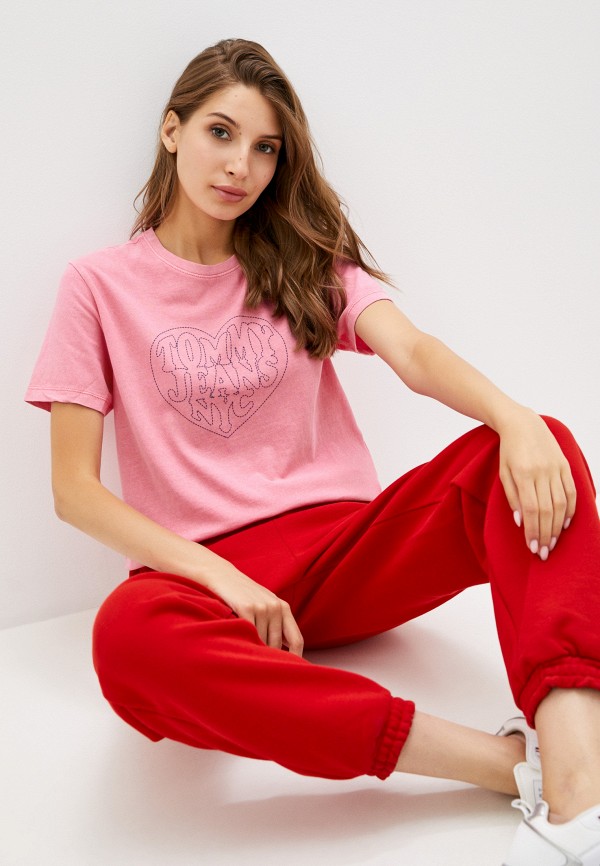 

Футболка Tommy Jeans, Розовый