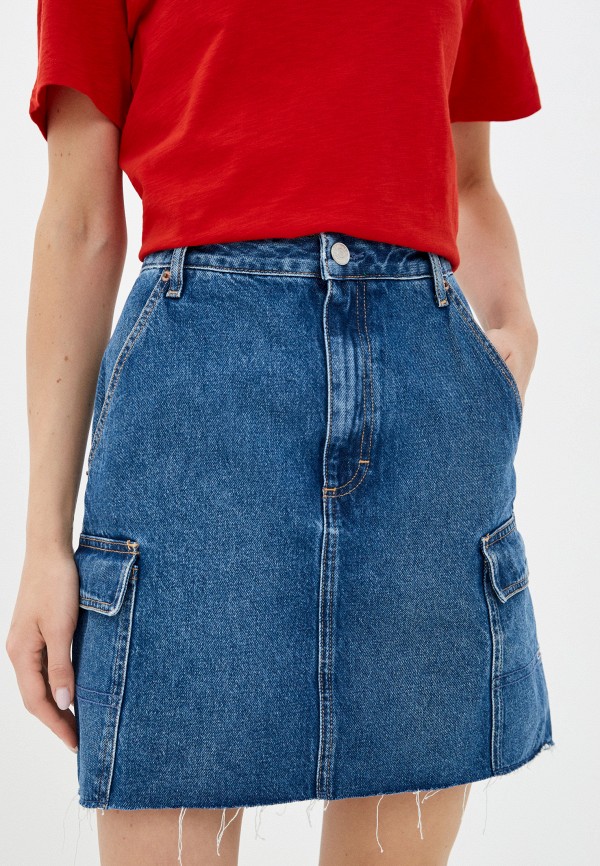 

Юбка джинсовая Tommy Jeans, Синий