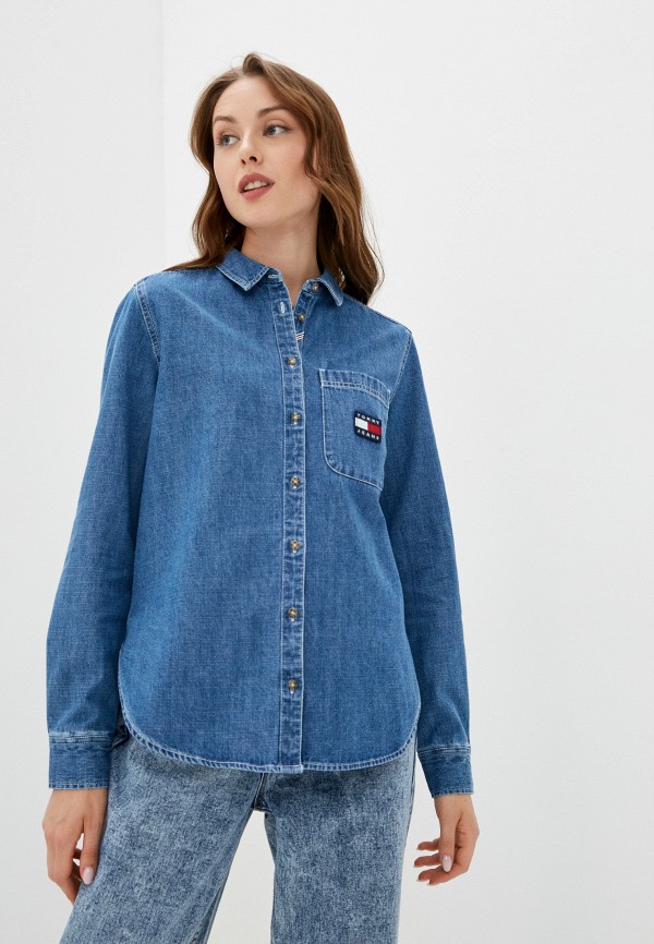 

Рубашка джинсовая Tommy Jeans, Синий