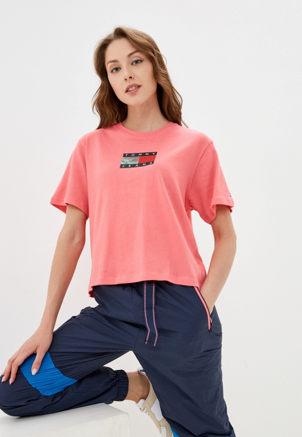 

Футболка Tommy Jeans, Розовый