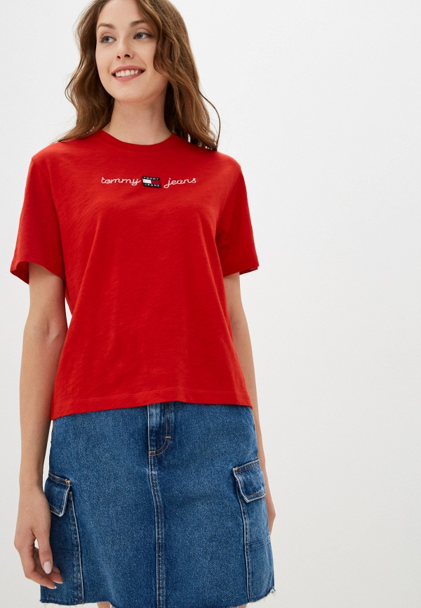 

Футболка Tommy Jeans, Красный