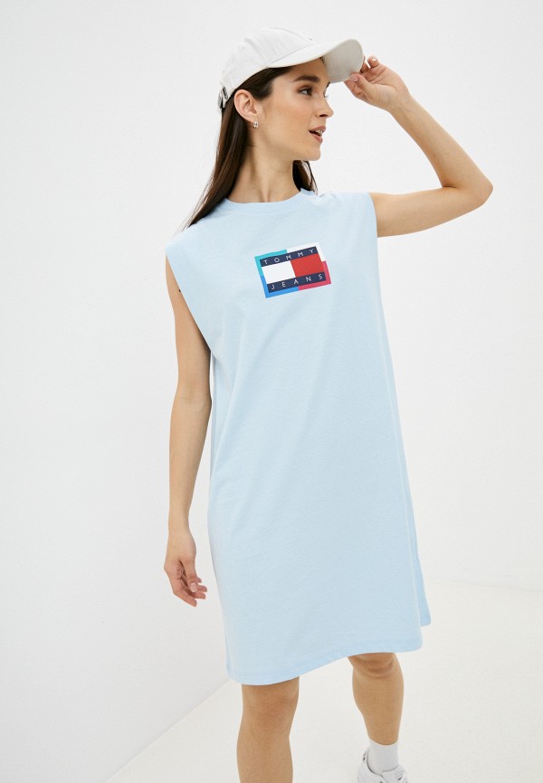 

Платье Tommy Jeans, Бирюзовый