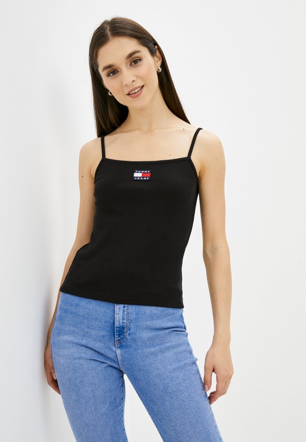 

Топ Tommy Jeans, Черный
