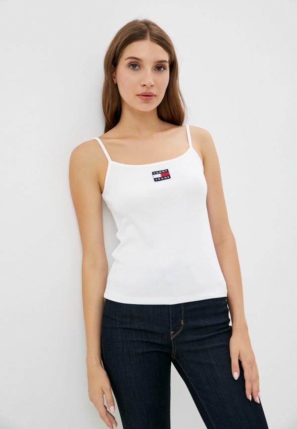 

Топ Tommy Jeans, Белый