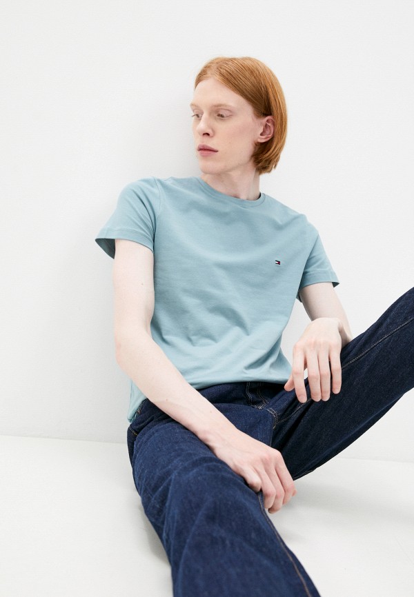 

Футболка Tommy Hilfiger, Бирюзовый