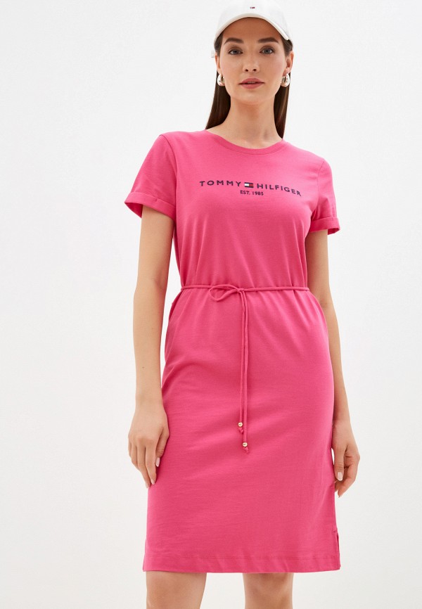Платье Tommy Hilfiger розовый WW0WW28189 RTLAAL193401