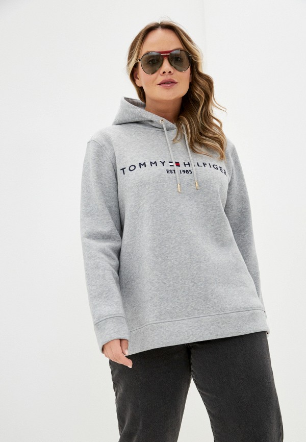 

Худи Tommy Hilfiger, Серый, CURVE