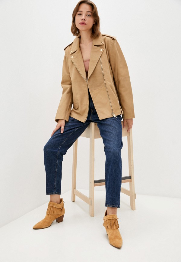 фото Куртка кожаная tommy hilfiger