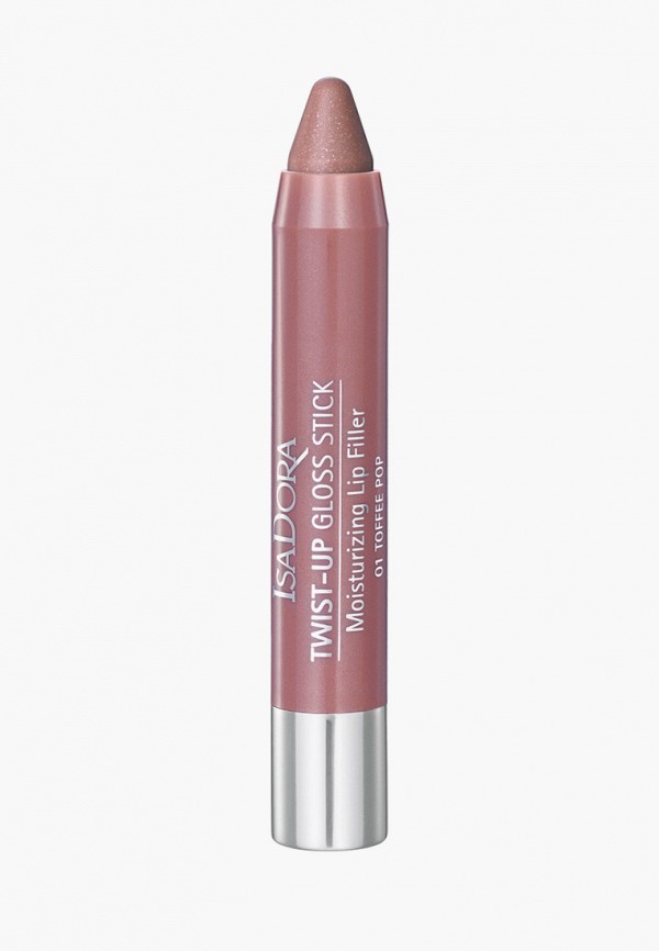 

Блеск для губ Isadora, Розовый, Twist-up Gloss Stick 01