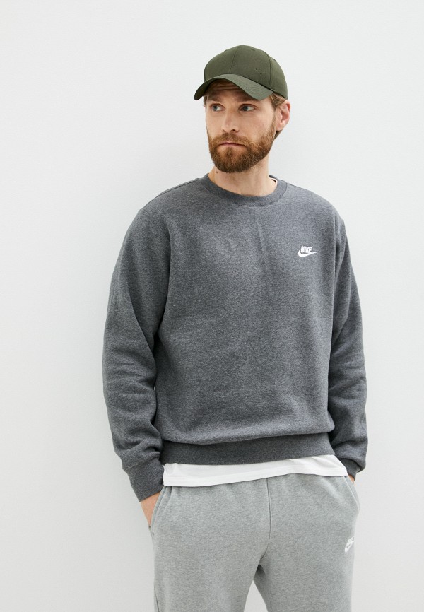 

Свитшот Nike, Серый, M NSW CLUB CRW BB