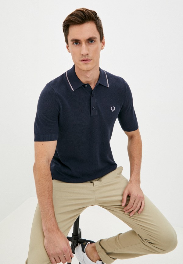 

Поло Fred Perry, Синий