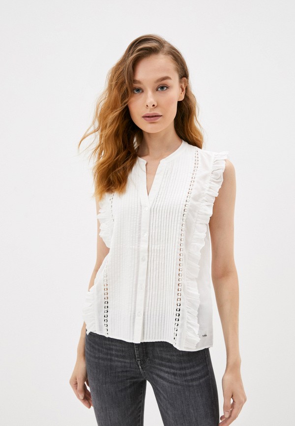 

Блуза Pepe Jeans, Белый, Pepe Jeans RTLAAL307901
