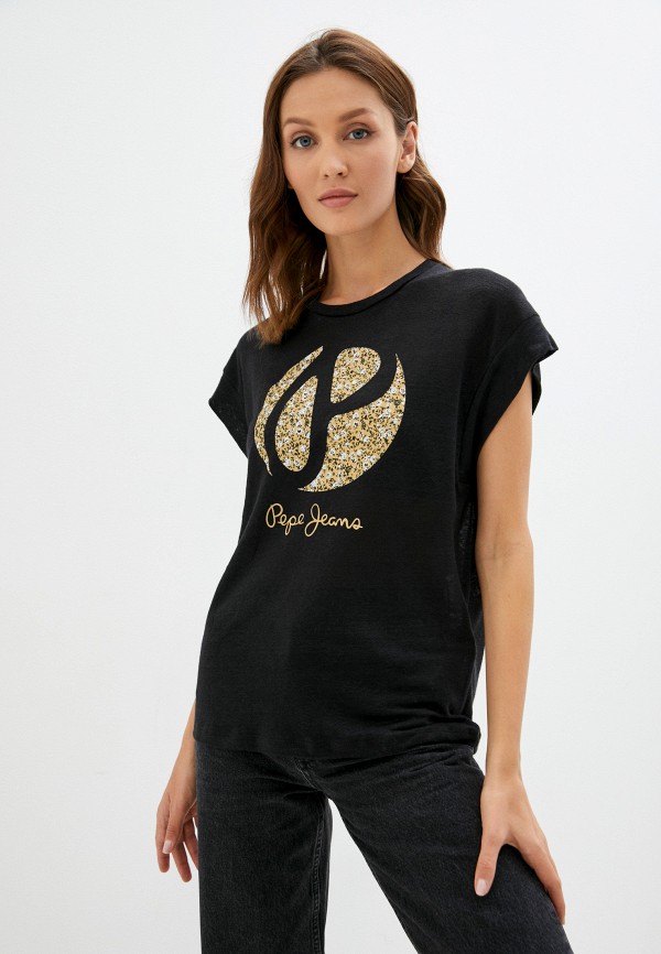 

Футболка Pepe Jeans, Черный