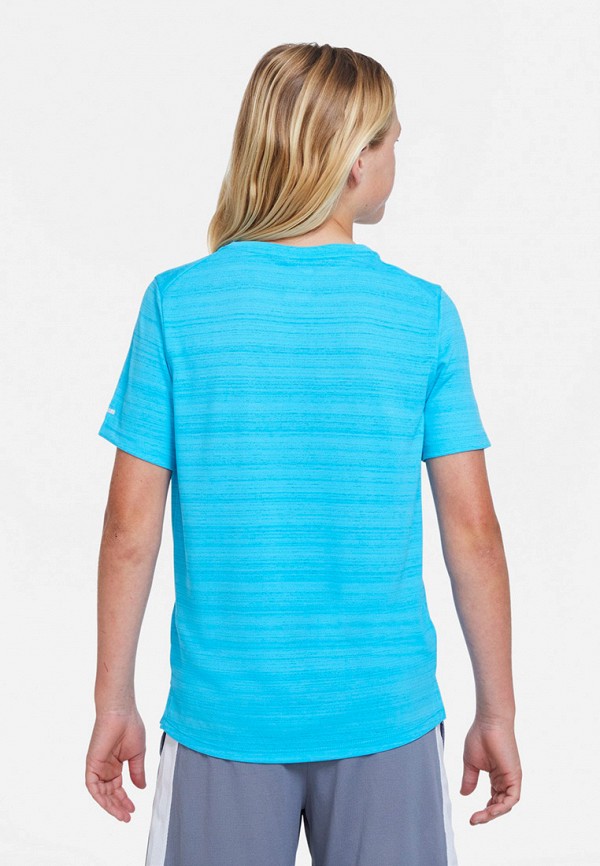 

Футболка спортивная Nike, Голубой, B NK DF SS MILER TOP