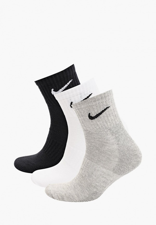 

Носки 3 пары Nike, Разноцветный, Everyday Cushion Ankle Training Socks (3 Pair)