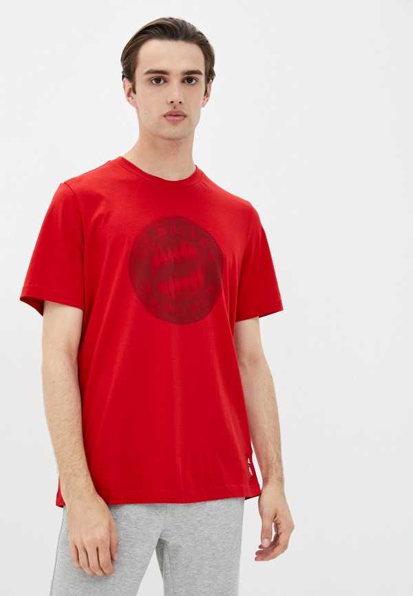

Футболка adidas, Красный, FCB TEE