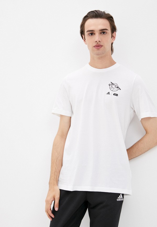 

Футболка adidas, Белый, M STR WRS TC T