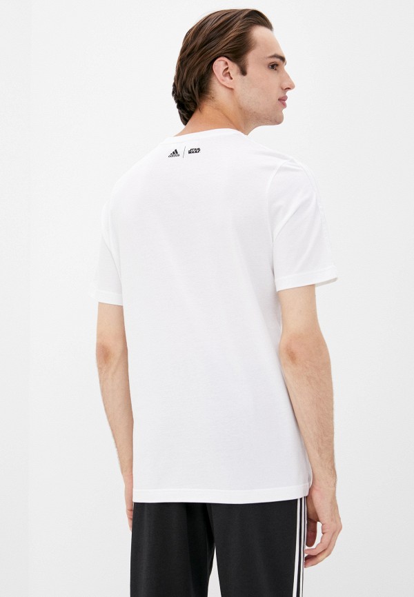 

Футболка adidas, Белый, M STR WRS MND T