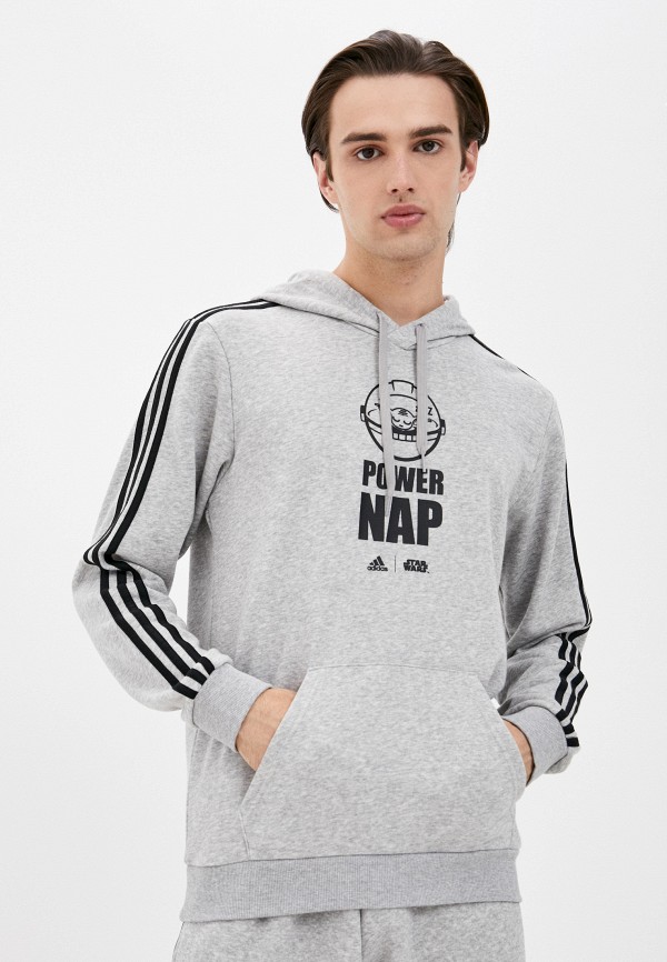 

Худи adidas, Серый, M STR WRS HDY