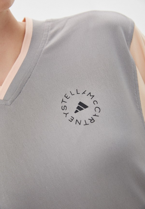 

Футболка спортивная adidas by Stella McCartney, Серый, ASMC FB JERSEY