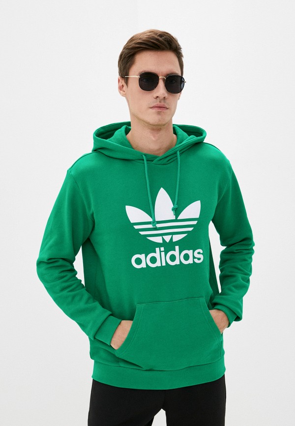 

Худи adidas Originals, Зеленый, TREFOIL HOODY