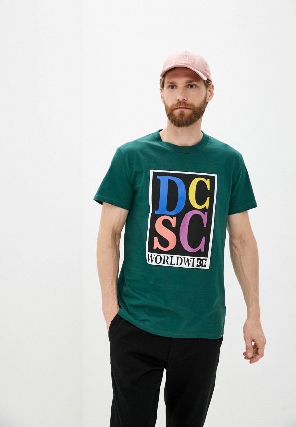 

Футболка DC Shoes, Зеленый, BIG CAPS TSS M TEES GSL0