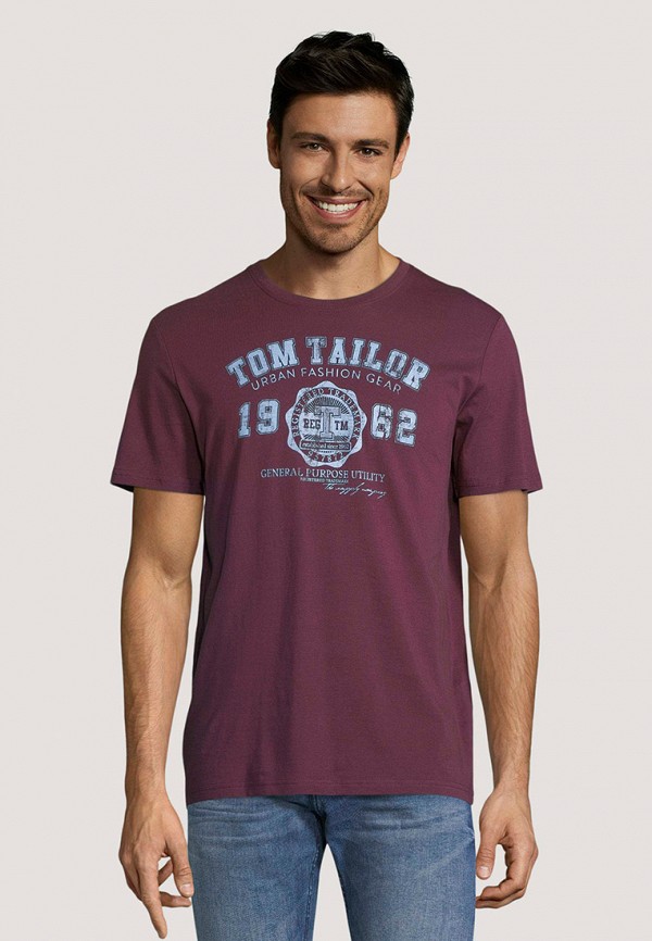 

Футболка Tom Tailor, Бордовый