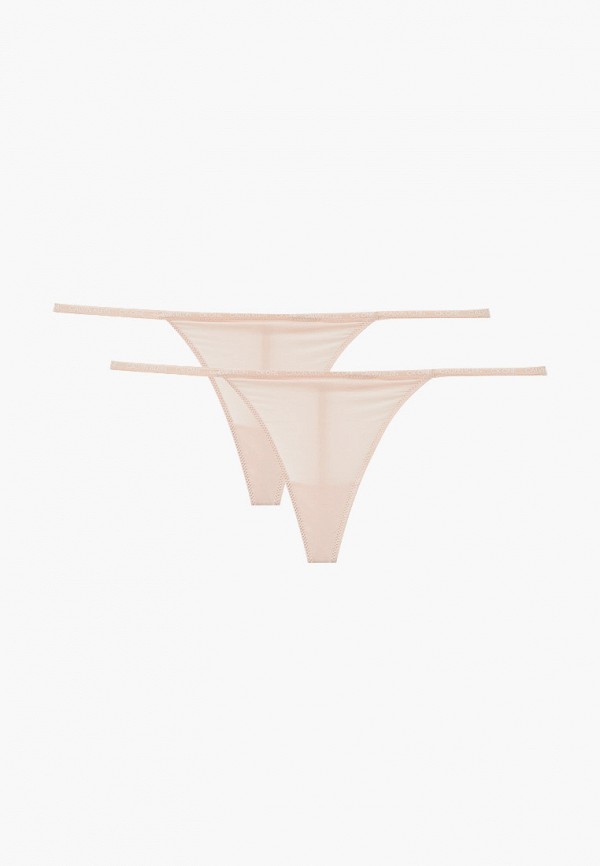 

Трусы 2 шт. Calvin Klein Underwear, Бежевый, Calvin Klein Underwear RTLAAL437901