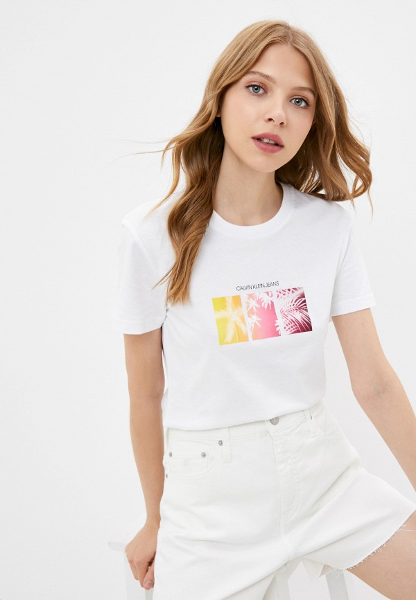 

Футболка Calvin Klein Jeans, Белый