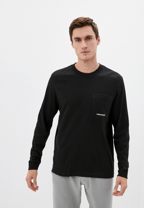 

Лонгслив Calvin Klein Jeans, Черный