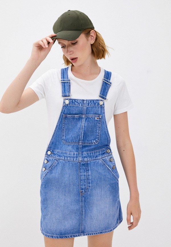 

Платье джинсовое Tommy Jeans, Голубой