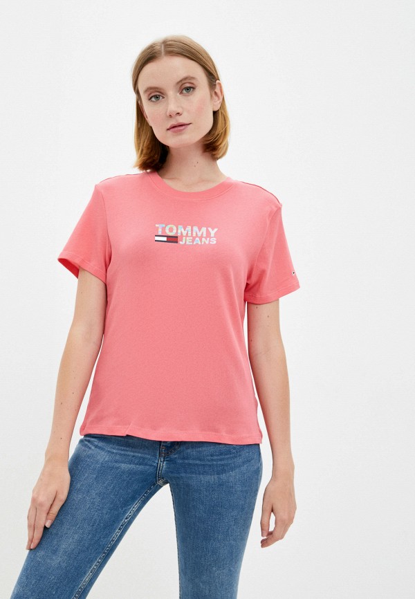 

Футболка Tommy Jeans, Розовый