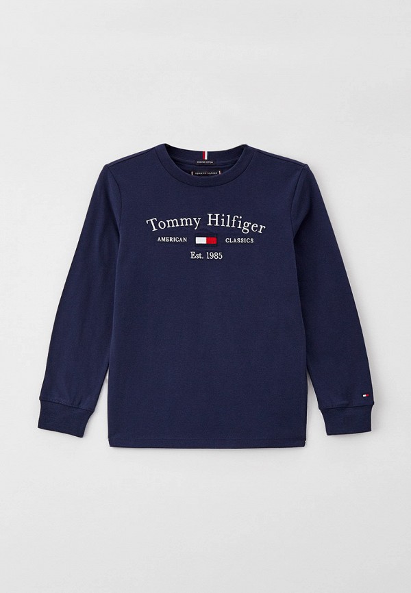 Лонгслив Tommy Hilfiger синий KB0KB06318 RTLAAL483201