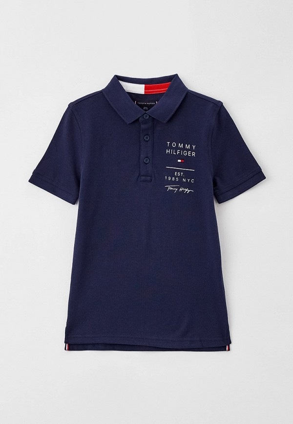 

Поло Tommy Hilfiger, Синий