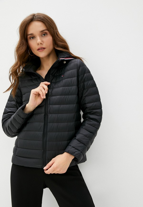 Пуховик Tommy Hilfiger черный WW0WW30842 RTLAAL489702