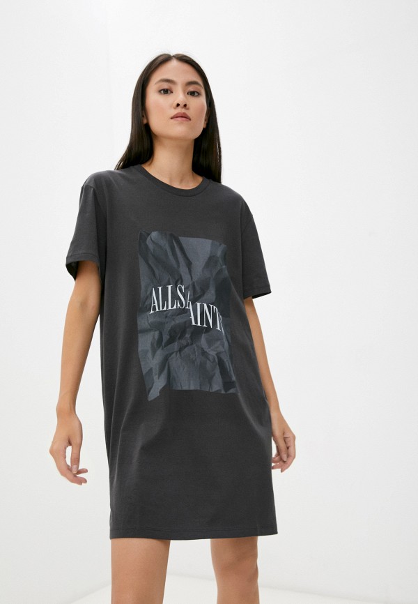 

Платье AllSaints, Серый