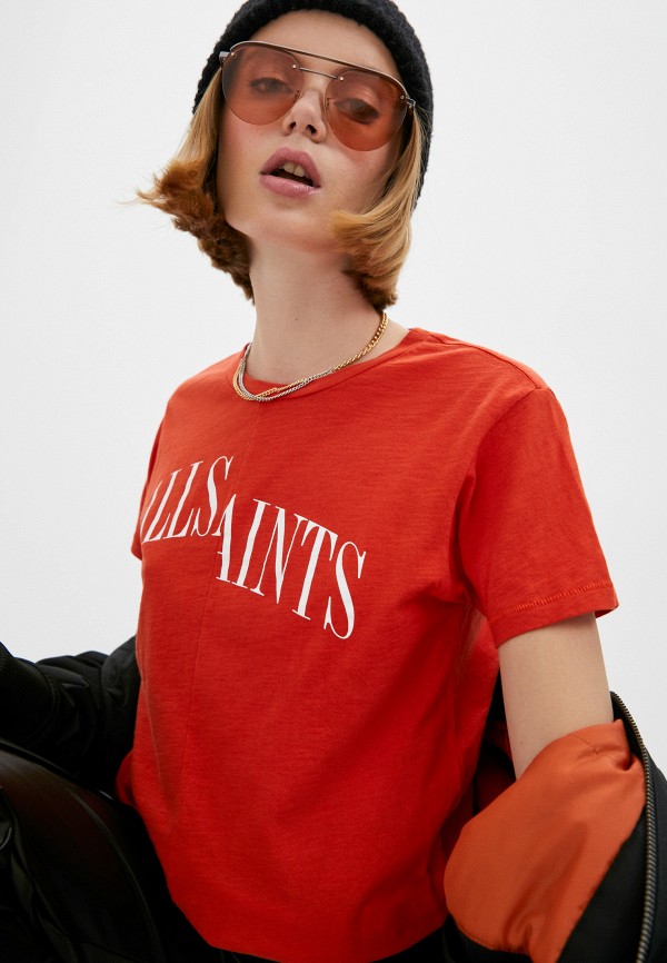 

Футболка AllSaints, Оранжевый
