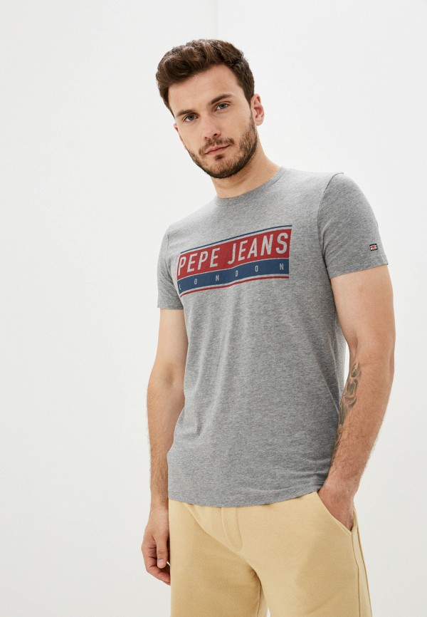 

Футболка Pepe Jeans, Серый, Pepe Jeans RTLAAL519301