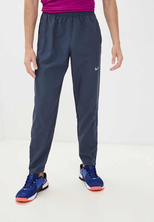 

Брюки спортивные Nike, Синий, M NK DF RUN STRIPE WVN PANT