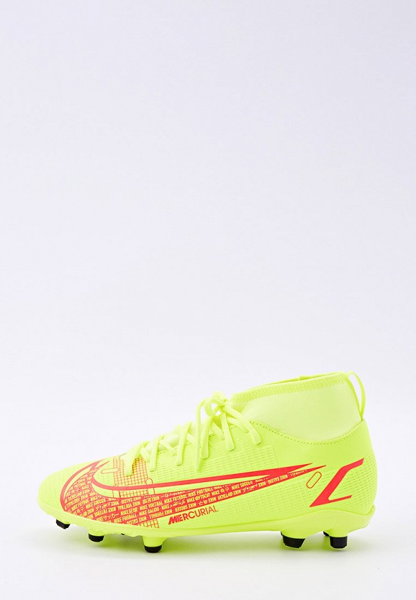 

Бутсы Nike, Зеленый, JR SUPERFLY 8 CLUB FG/MG
