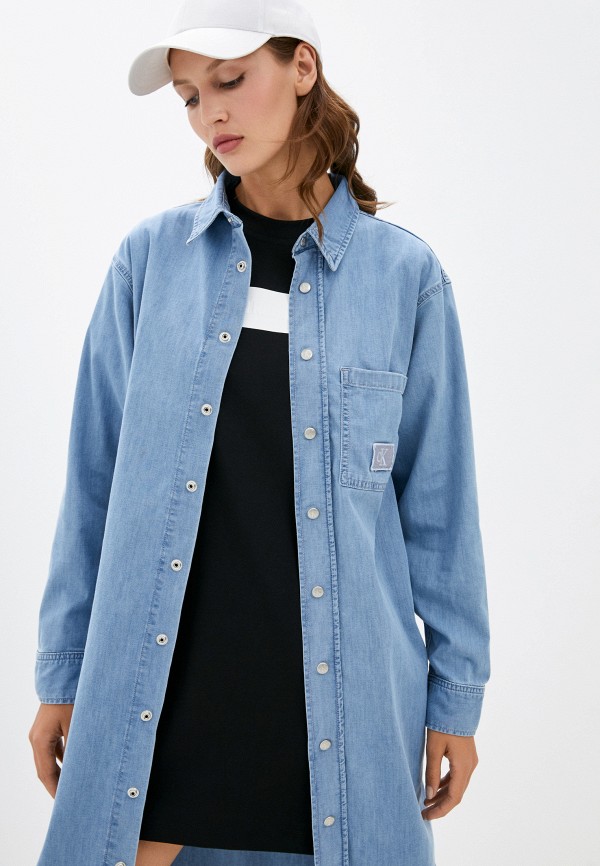 фото Рубашка джинсовая calvin klein jeans