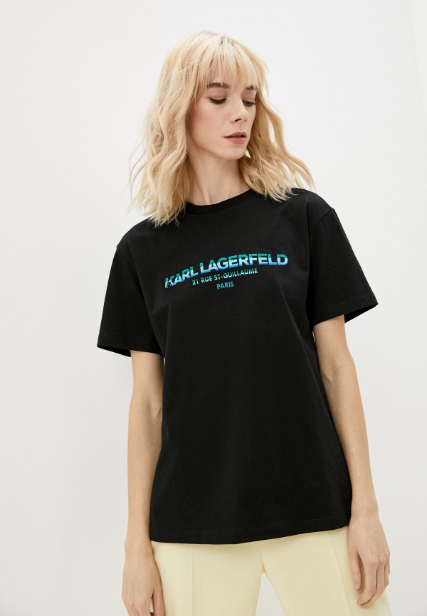 

Футболка Karl Lagerfeld, Черный