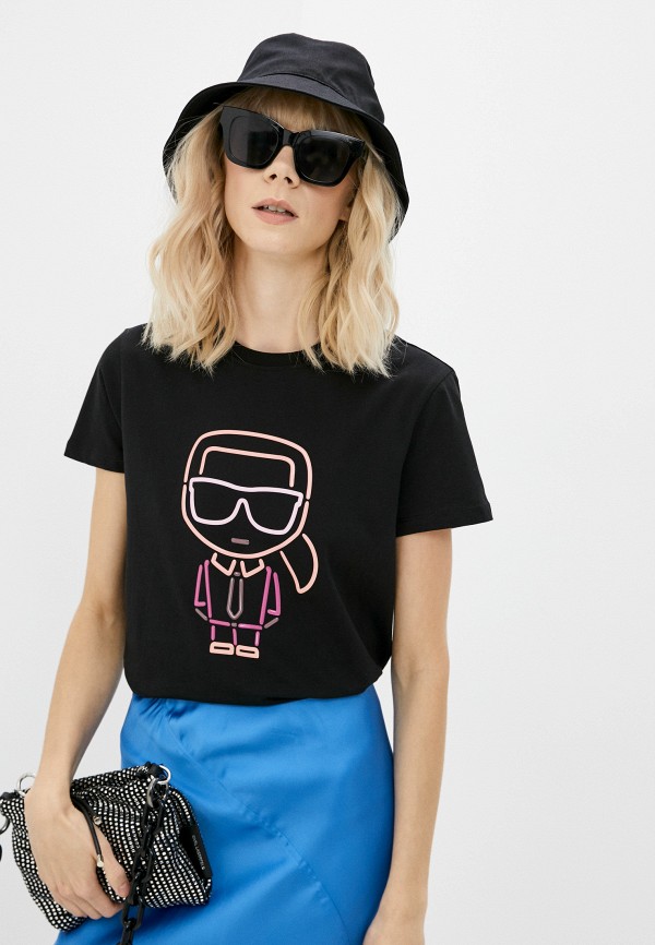 

Футболка Karl Lagerfeld, Черный, IKONIK