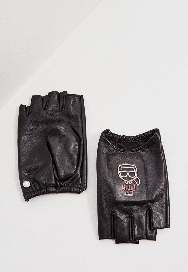 

Митенки Karl Lagerfeld, Черный, IKONIK