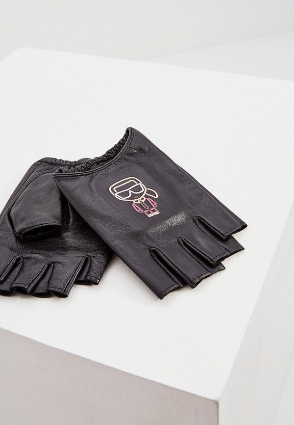 

Митенки Karl Lagerfeld, Черный, IKONIK